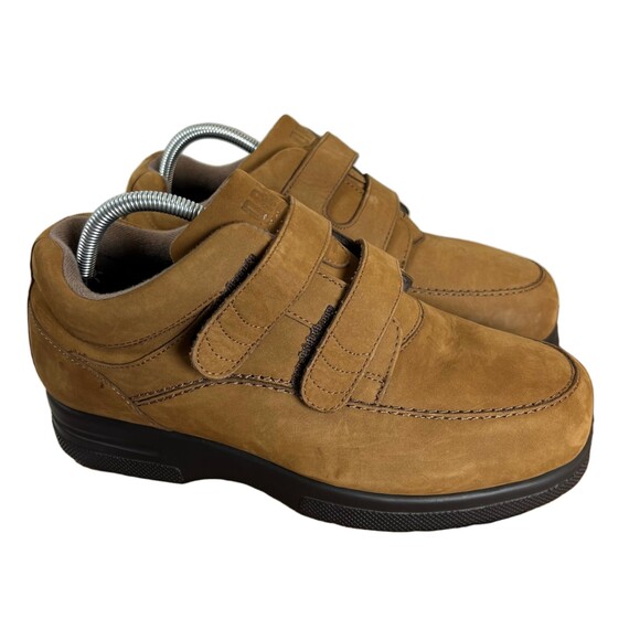 Drew V7 44908-59 Cognac Suede Nubuck Diabetic Shoes Men's 8.5 New without Tag - Picture 9 of 9